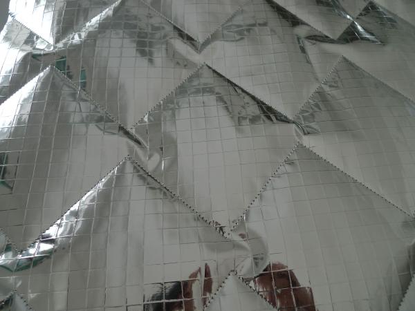 Detail Premium Thermomatte silber außen