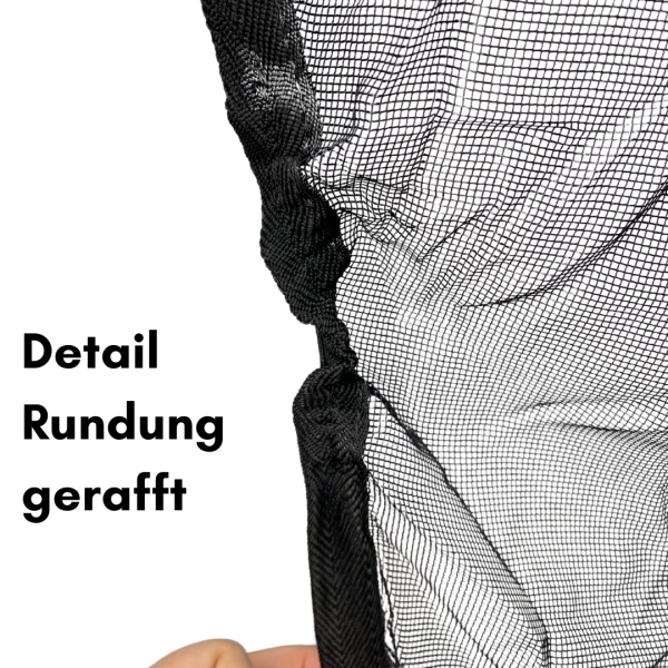 Detailansicht Moskitonetz Raffung