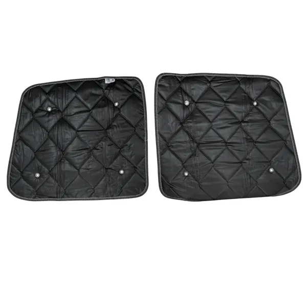 Thermomatte schwarz VW T4 Doppeltür niedrig 2-tlg. STANDARD