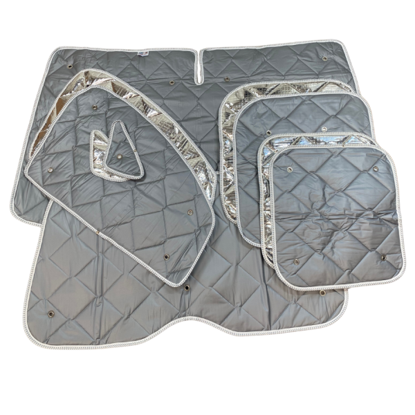 Thermomatten Set, 10 teilig, Wohnraum kurzer Radstand, Heckklappe