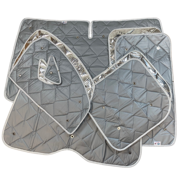 Thermomatten Set, 10 teilig, Wohnraum langer Radstand, Heckklappe