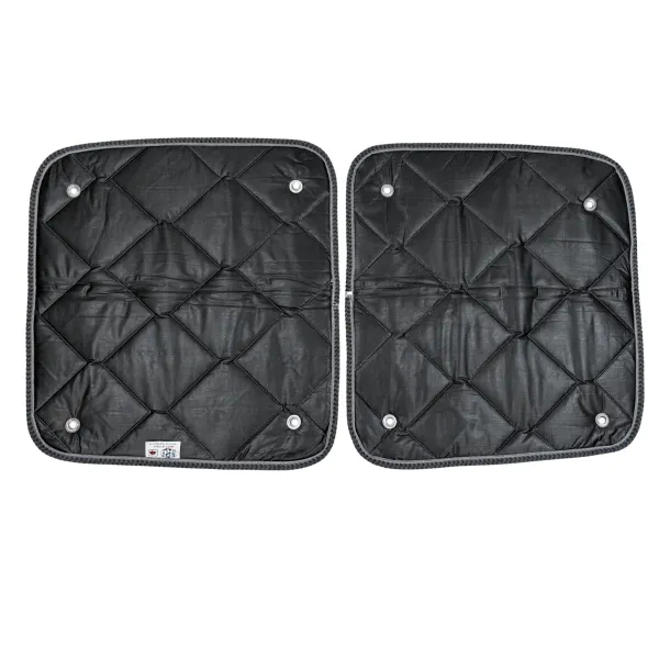 Set: Thermomatten schwarz Komplettset 9-teilig Mercedes Vito/Viano 2004-2014 (639) extralang