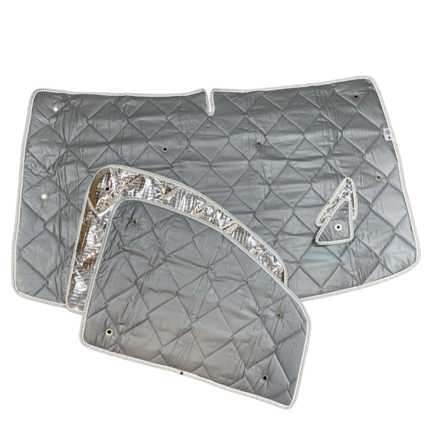 Thermomatten Fahrerhaus innen grau / außen silber