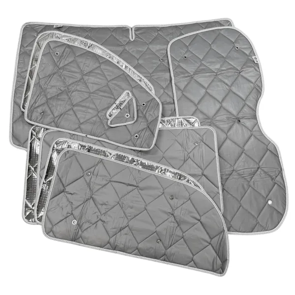 Thermomattenset 10 teilig grau