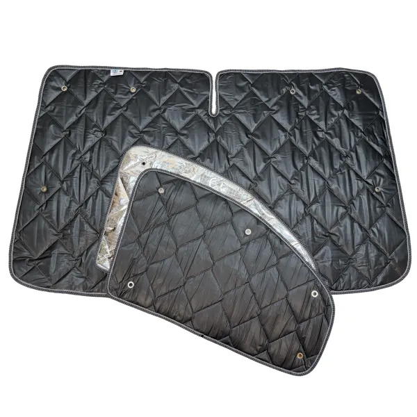 Thermomatten schwarz Fahrerhaus Fiat Scudo / Citroen Jumpy und Peugeot Expert ab 2018 STANDARD