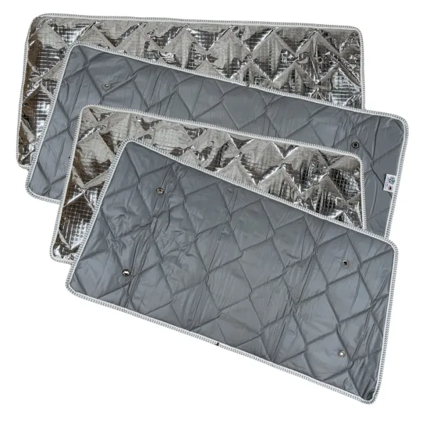 Thermomatte Wohnraum schwarz