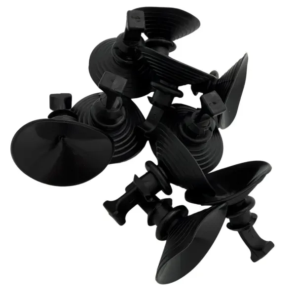 Saugnäpfe 40 mm Standard schwarz - 10er Pack