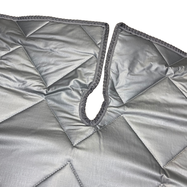 Detailansicht Thermommatte Ausschnitt Spiegel