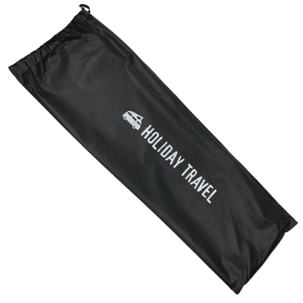 Thermomatten Wohnraum + Heck VW Transporter T5 / T6 langer Radstand schwarz- Detail Tasche