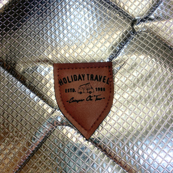 Detailbild Thermomatte silber