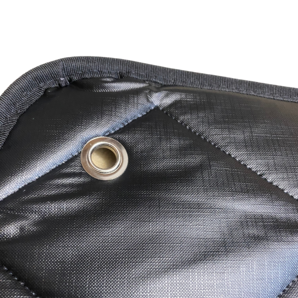Blackline Thermomattenset 3-tlg. Fahrerhaus VW T5 / T6 / T6.1 Detailansicht Vorderseite