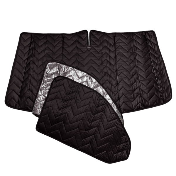 Thermomatte Fahrerhaus mit schwarzen Innenseite und silberner AUßenseite