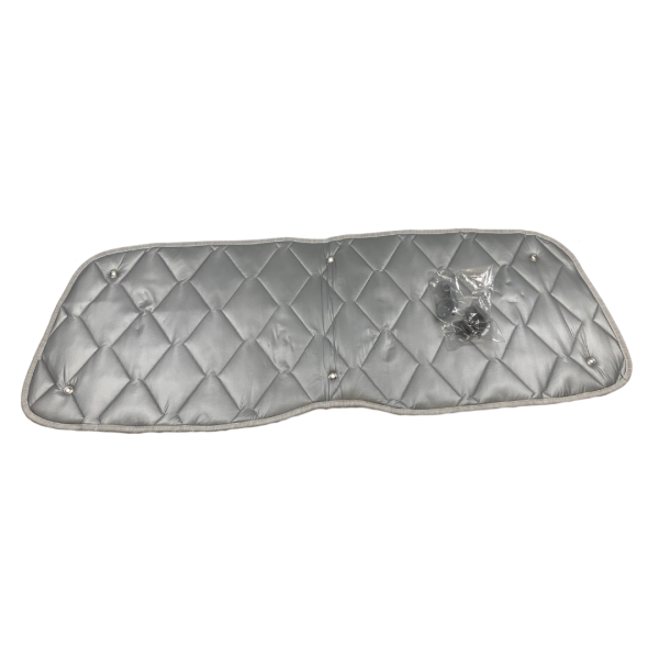 Thermomatten Heckklappe mit grauer Innenseite und silberner Außenseite