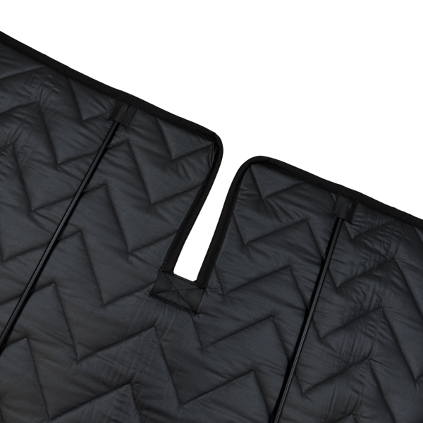 Thermomatte Detailansicht Ausschnitt Rückspiegel