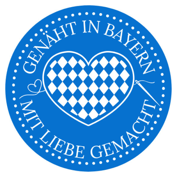Label Bayern genäht
