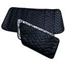 Thermomatten Fahrerhaus mit schwarzer innenseite und silberner Außenseite